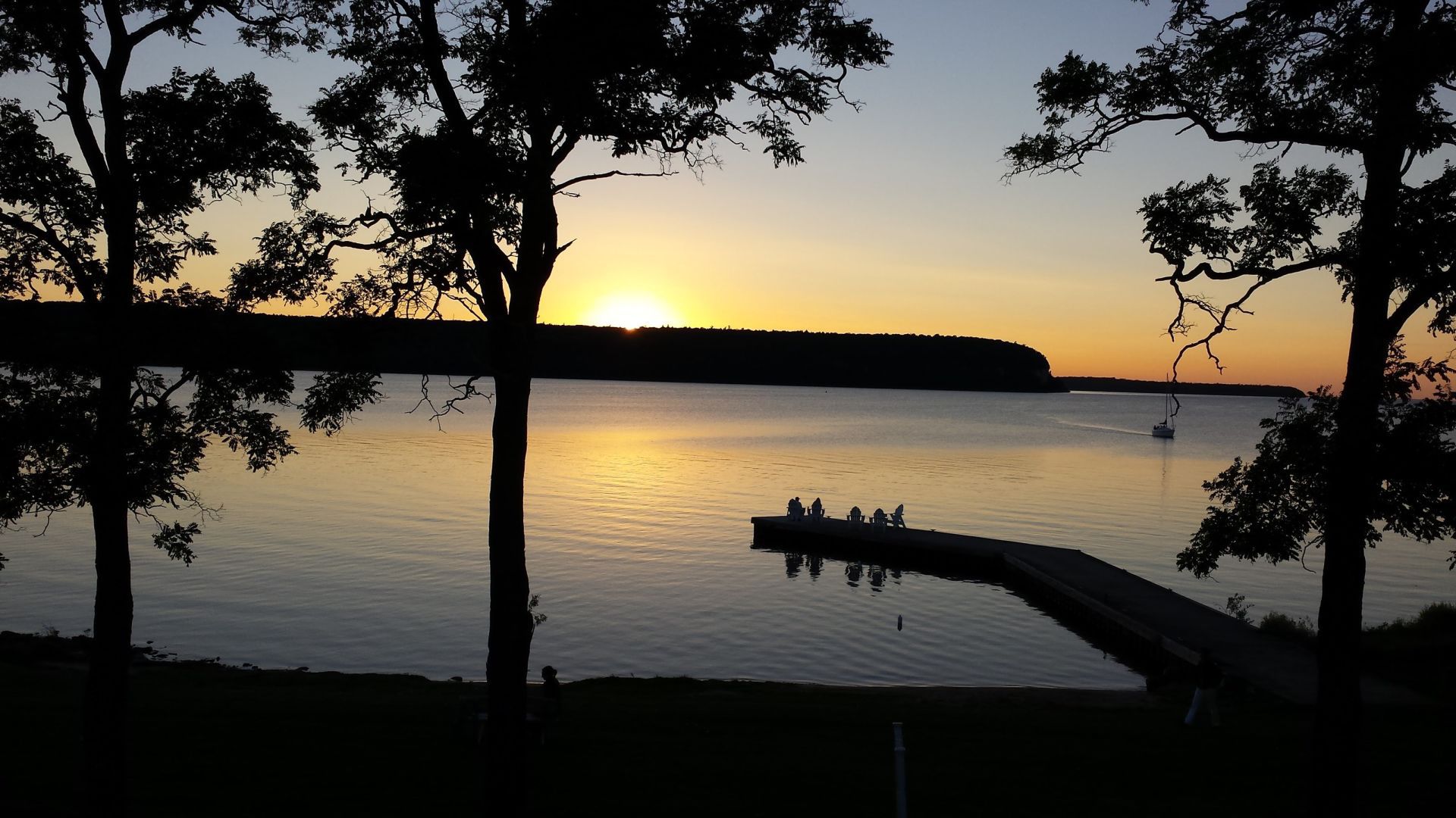 Door County sunset